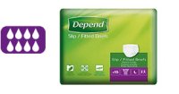 Depend Depend Slip Super Plus M inkontinenční plenkové kalhotky 15 ks