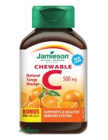 Jamieson Vitamin C 500 mg pomeranč 120 cucacích tablet