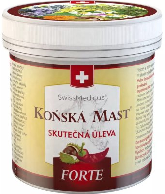 Herbamedicus Koňská mast hřejivá FORTE 500 ml