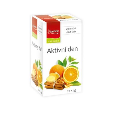 Apotheke Aktivní den nálevové sáčky 20x 2 g