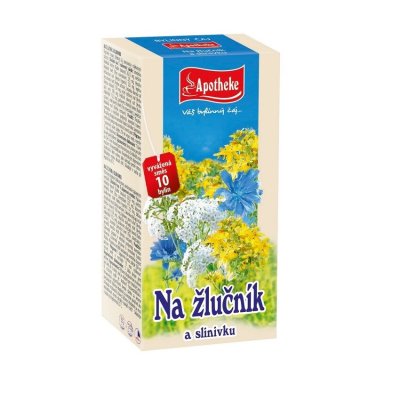 Apotheke Na žlučník a slinivku čaj nálevové sáčky 20x1,5 g