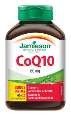 Jamieson Koenzym Q10 60 mg 60+20 tablet Jamieson Koenzym Q10 60 mg 60+20 tablet