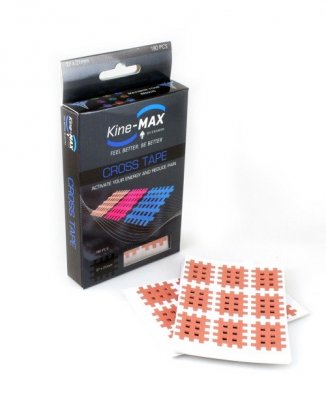 Kine-Max Cross Tape křížový tejpm S tělová 27 x 21m 180 ks
