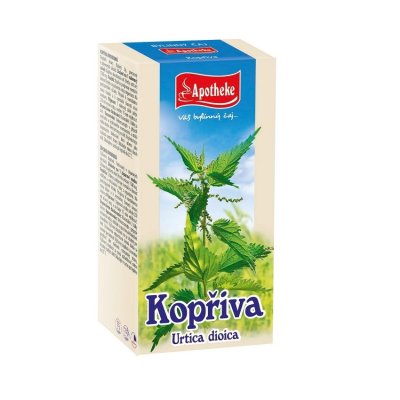 Apotheke Kopřiva dvoudomá čaj nálevové sáčky 20x1,5 g