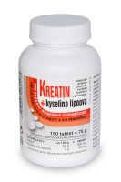 Naturvita Kreatin + Kyselina lipoová 150 tablet