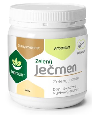 Topnatur Zelený ječmen prášek 150 g