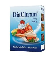 DiaChrom sypký 200g nízkokalorické sladidlo