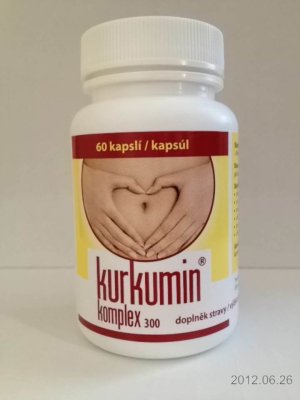 Kurkumin Komplex 300 mg 60 kapslí