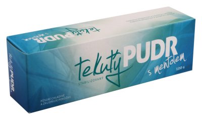 Vakos Tekutý pudr s mentolem tuba 100 g