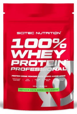 Scitec Nutrition 100% WP Professional 500 g pistachio white chocolate