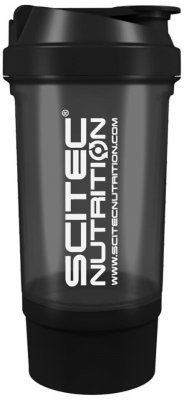 Scitec Nutrition Šejkr 500 + 120 ml black