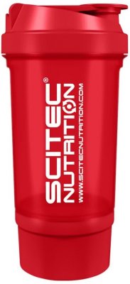 Scitec Nutrition Šejkr 500 + 120 ml red