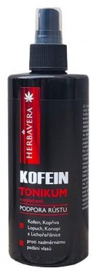 Tonikum Kofein podpora růstu neopl.HERBAVERA 300ml