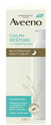 Aveeno Calm+Restore rehydratační noční krém 50ml