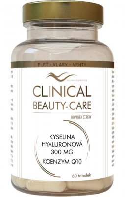 Clinical Beauty-Care Kyselina hyaluronová 300mg + Koenzym Q10 tob.60