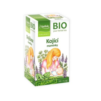 Apotheke BIO Kojící matky nálevové sáčky 20x 1,5 g