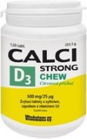Calci Strong Chew + Vitamin D3 120 tablet Vitabalans