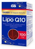 GS Koenzym Lipo Q10 100mg cps.60+10 dárek