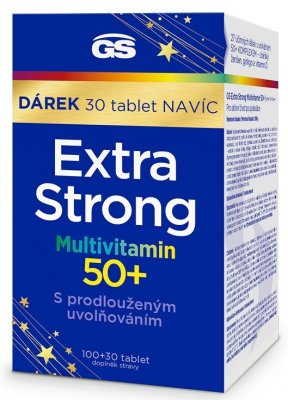 GS Extra Strong Multivitamin 50+ tbl.100+30 dárek