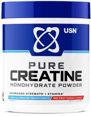 USN Pure Creatine Monohydrate 500 g red fruit