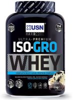 USN Iso-Gro Whey Protein 2000 g cookies