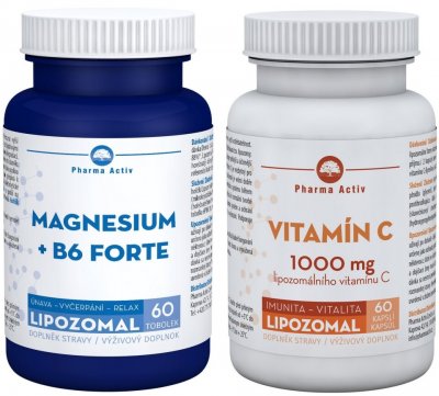 Lipozomal Vit.C 1000mg cps.60+Magnesium+B6 tob.60