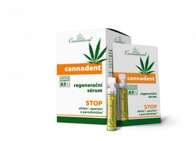 Cannaderm Cannadent regenerační sérum 10x1,5 ml