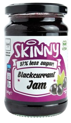 Skinny Jam 340g blackcurrant