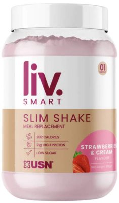 USN LivSmart Slim Shake 550 g strawberry cream