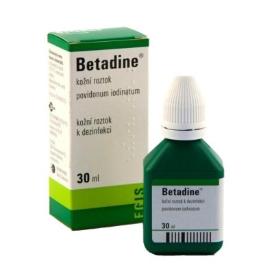 BETADINE 100MG/ML kožní podání SOL 30ML