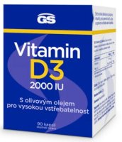 GS Vitamin D3 2000 IU cps.90