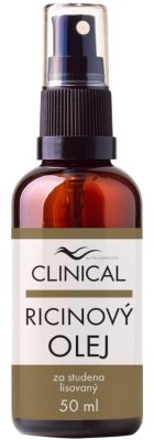 Clinical Ricinový olej za studena lisovaný 50ml