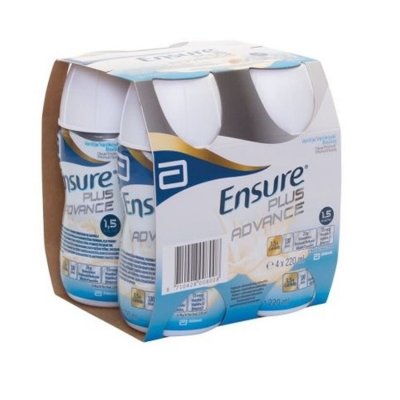 Ensure Plus Advance příchuť vanilka 4x220 ml