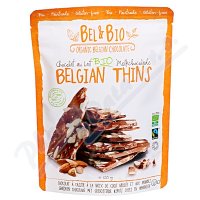 Čokoláda BIO lámaná mléčná 36% mandle a kokos 120g