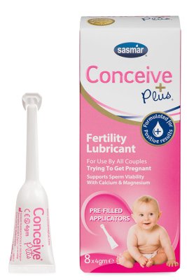 Sasmar Conceive Plus gel pro podporu početí 8 aplikátorů