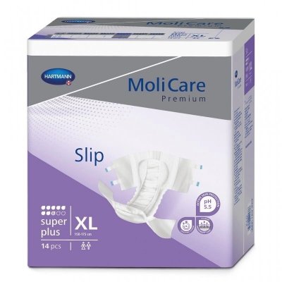 KALHOTKY ZALEPOVACÍ MOLICARE PREMIUM 8 KAPEK XL BOKY 150-175CM,3568ML,14KS