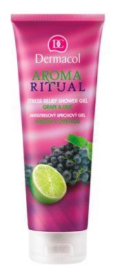 Dermacol Aroma Ritual Antistresový sprchový gel hrozny s limetkou 250 ml