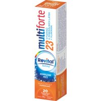 Revital Multi forte 23 pomeranč 20 šumivých tablet