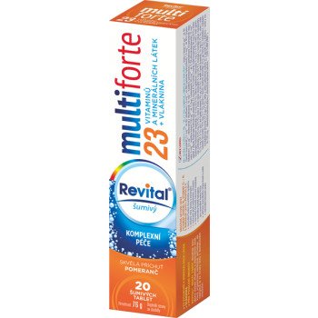 Revital Multi forte 23 pomeranč 20 šumivých tablet