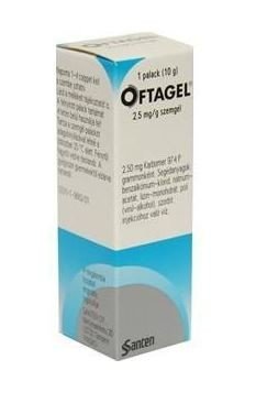 OFTAGEL - 2,5MG/G OPH GEL 10G