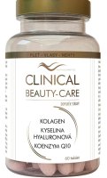 Clinical Beauty-Care Kolagen + kyselina hyaluronová + koenzym Q10 tbl.60