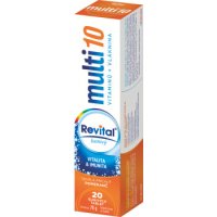 Revital Multi 10 pomeranč 20 šumivých tablet