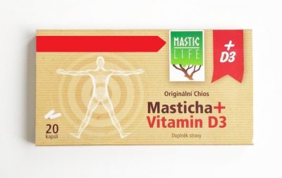 Masticlife Chios Masticha+ D3 cps.20