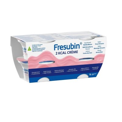 FRESUBIN 2 KCAL CREME PŘÍCHUŤ LESNÍ JAHODA perorální roztok 4X125G