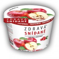 Zdravá snídaně od Obezinu jablko a brusinky 78g