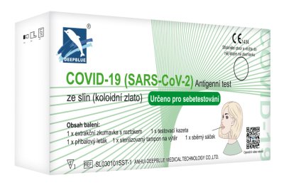 Deepblue Covid-19 antigenní test ze slin 1ks