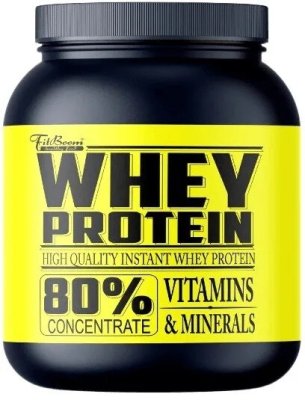 FitBoom Whey Protein 80 % 2250 g čokoláda banán