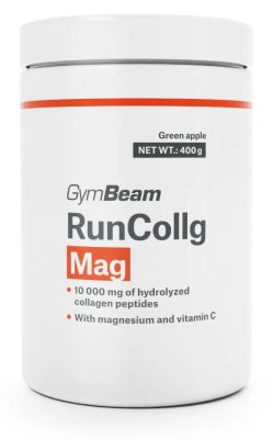 GymBeam RunCollg Mag Mg&vitamin C green apple 400g