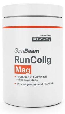 GymBeam RunCollg Mag Mg&vit.C lemon-lime 400g