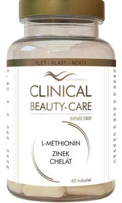 Clinical Beauty-Care L-methionin + zinek chelát tob.60